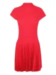 Платье в рубчик со складками Magda Butrym, красный - фото