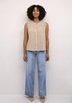 Топ KAPAULINE - Blouse Kaffe, песочный - фото 2