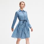 Платье-Рубашка с геометрическим принтом Smart And Joy, синий - фото 2