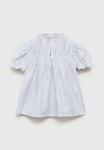 Блуза Mango Kids BABY, Light Blue - фото 4