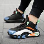 Детские кроссовки для бега TONYBEAR, черный/синий - фото 4