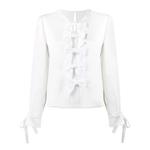 FENDI Женская белая рубашка - фото