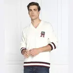 Шерстяной свитер оверсайз с монограммой Cricket Tommy Hilfiger, бежевый - фото 2