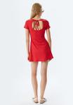 Повседневное платье MINI A CUT Koton, красный - фото
