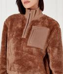 Толстовка UGG Loose fit, коричневый - фото 4