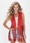 Жилет IZIA Boho, красный - фото 2