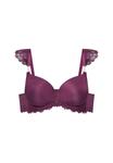Бюстгальтер ESOTIQ Underwired bra, Purple/Cognac - фото 6