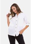 Рубашка блузка Cipo & Baxx, белый - фото 3