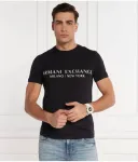 Футболка Slim fit Armani Exchange, синий - фото 3