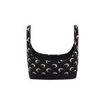 Лунный спортивный топ Marine Serre, черный - фото 2