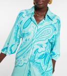 Рубашка в стиле пейсли Etro - фото 4