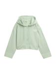 Толстовка с капюшоном на молнии TOM TAILOR DENIM, мятный - фото