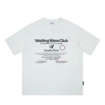 Футболка унисекс WAITINGWAVE, синий - фото 7