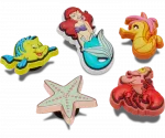 Джиббитсы Princess Ariel 5 Pack Crocs - фото 2