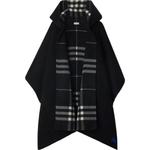 Реверсивный кашемировый плащ Burberry, черный - фото