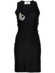 Платье Single Emoji Coperni, черный - фото