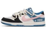 Кроссовки Nike Dunk Skateboard Shoes Men Low-Top Blue Pink - фото 2