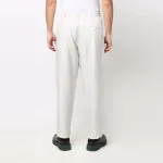 Y-3 Брюки Y 3 Cargo мужские бело-серые - фото 4