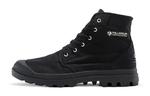Pampa Canvas Shoes Unisex High-top Black Palladium - фото