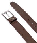 Ремень мужской Boss кожаный, коричневый - фото 2