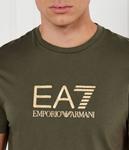 Футболка мужская Ea7 облегающего кроя, зеленый - фото 4