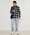 Рубашка Tommy Jeans Regular Fit, темно-синий - фото 2
