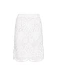 Юбка до колена faina, белый - фото