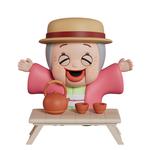 Sho Chan Sunshine Outing Collection Mystery Boxes Single Mystery Box/Full Box 8 Pcs SOAP STUDIO - фото 5