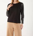 Топ Morgan в черном цвете Isle - фото 3