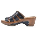 Слайд-сандалии Valora White Mountain, black/metallic - фото 3