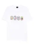 Футболка с графичным принтом Ps Paul Smith, белый - фото