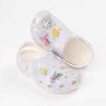 Сабо Crocs Classic Beach Clog, цвет Mother Of Pearl - фото 6