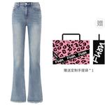 FLIM Узкие женские джинсы, Черный - фото 30