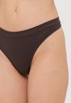 Трусы ONLY ONLVICKY THONG 3 PACK, Seal Brown/Brown - фото 4