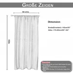 Шторы Easy home, бежевый - фото 11