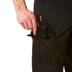 Классические брюки-карго с наколенниками и карманами Iron Mountain, черный - фото 6