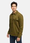 Куртка INDICODE JEANS LANGARM NELLO, Dark Olive/Dark Green - фото 4