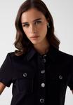 Блуза Guess Button-down blouse, Schwarz/Black - фото 4