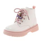 Теплые нескользящие детские ботинки TONYBEAR, белый - фото