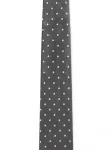 Шелковый галстук в горошек Tom Ford, серый - фото 2