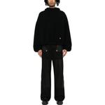 Alexander Wang Топ Logo Embroidered Balaclava Hoodie - фото 5
