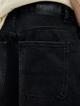 Мешковатые джинсы Pull&Bear, Black Denim - фото 5