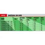 Спиннинг Shizuka SH1400 10-40 gr, белый - фото 2