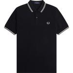 FRED PERRY Мужская черная поло - фото