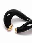 Позолоченная серьга-кафф Noir Link BEATRIZ PALACIOS, черный - фото 3