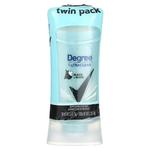 Degree, UltraClear, дезодорант-антиперспирант, черный и белый, 2 шт. в упаковке, 74 г (2,6 унции) - фото 2