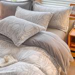 LUOLAI HOME Комплект постельного белья, 180 см, 4 предмета - фото 6