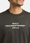 Футболка RVCA Print T-shirt, Ptk/Dark Grey - фото 3