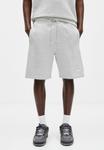 Шорты JOGGER - Tracksuit bottoms PULL&BEAR, светло-серый - фото