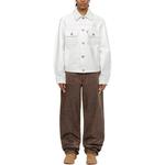 Кожаная куртка унисекс Stussy, цвет White - фото 3